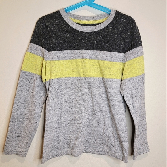 Xersion / Arizona 2 Boys Long Sleeve Tops Hooded Pullover Gray sz Small & Medium - Picture 6 of 10